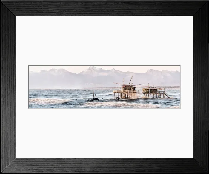 Framed Print : Europe, Italy, Tuscany, fishing houses at Marina di Pisa Framed Print : Europe, Italy, Tuscany, fishing houses at Marina di Pisa