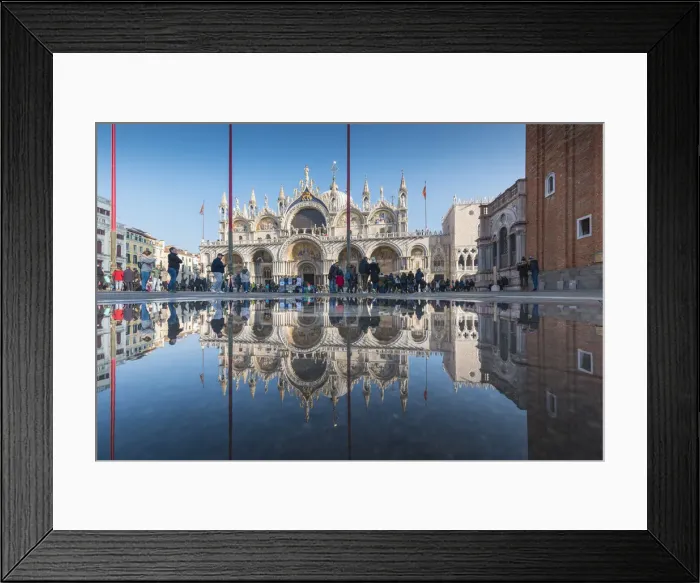 Framed Print : St Marks Basilica, St Marks Square, Venice, Veneto, Italy Framed Print : St Marks Basilica, St Marks Square, Venice, Veneto, Italy