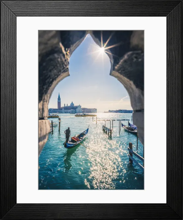 Framed Print : St Marks waterfront and San Giorgio Maggiore, Venice, Veneto, Italy Framed Print : St Marks waterfront and San Giorgio Maggiore, Venice, Veneto, Italy