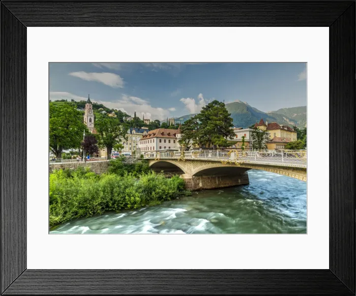 Framed Print : Merano - Meran, Trentino Alto Adige - South Tyrol, Italy Framed Print : Merano - Meran, Trentino Alto Adige - South Tyrol, Italy
