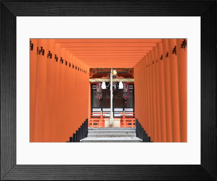 Framed Print : Torii gates at Ichinomiya shrine, Kobe, Kansai, Japan Framed Print : Torii gates at Ichinomiya shrine, Kobe, Kansai, Japan