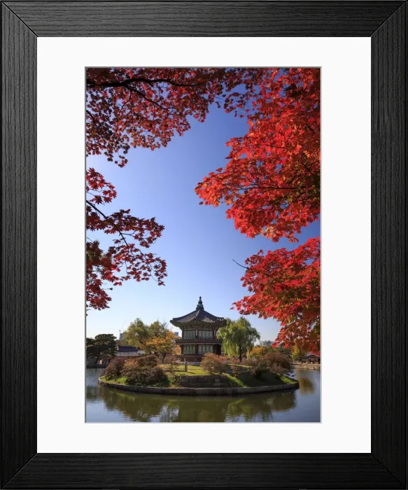 Framed Print : South Korea, Seoul, Gyeonbokgung Palace Framed Print : South Korea, Seoul, Gyeonbokgung Palace