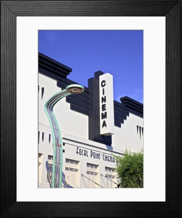 Framed Print : Art Deco Cinema, Hastings, Hawkes Bay, New Zealand, South West Pacific Ocean Framed Print : Art Deco Cinema, Hastings, Hawkes Bay, New Zealand, South West Pacific Ocean