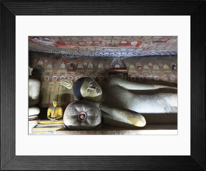 Framed Print : Sri Lanka, Dambulla (Unesco Site), Maharaja Viharaya Cave Temple Framed Print : Sri Lanka, Dambulla (Unesco Site), Maharaja Viharaya Cave Temple