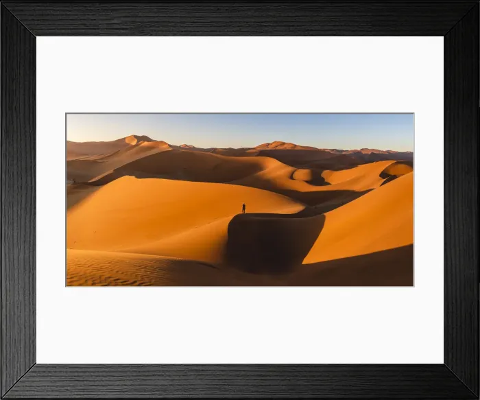 Framed Print : Sossusvlei, Namib-Naukluft National Park, Namibia, Africa