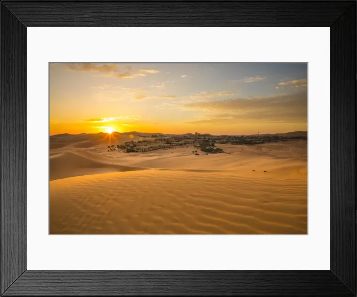 Framed Print : Anantara Qasr Al Sarab resort, Empty Quarter (Rub Al Khali), Abu Dhabi, United Arab Framed Print : Anantara Qasr Al Sarab resort, Empty Quarter (Rub Al Khali), Abu Dhabi, United Arab