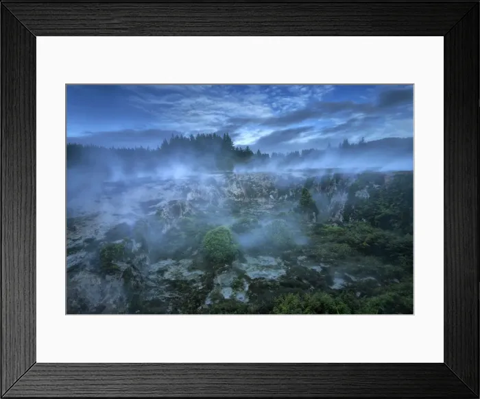Framed Print : Oceania, New Zealand, Aotearoa, North Island, Craters of the Moon, Thermal Area Framed Print : Oceania, New Zealand, Aotearoa, North Island, Craters of the Moon, Thermal Area
