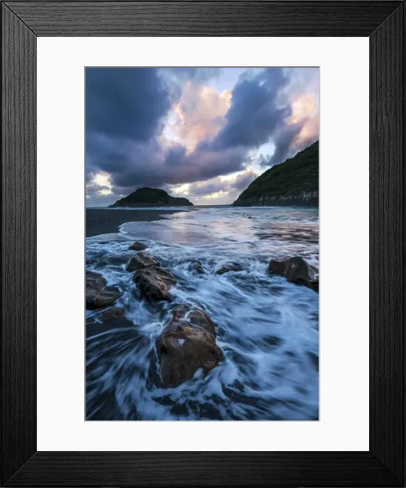 Framed Print : Oceania, New Zealand, Aotearoa, North Island, New Plymouth, beach Framed Print : Oceania, New Zealand, Aotearoa, North Island, New Plymouth, beach