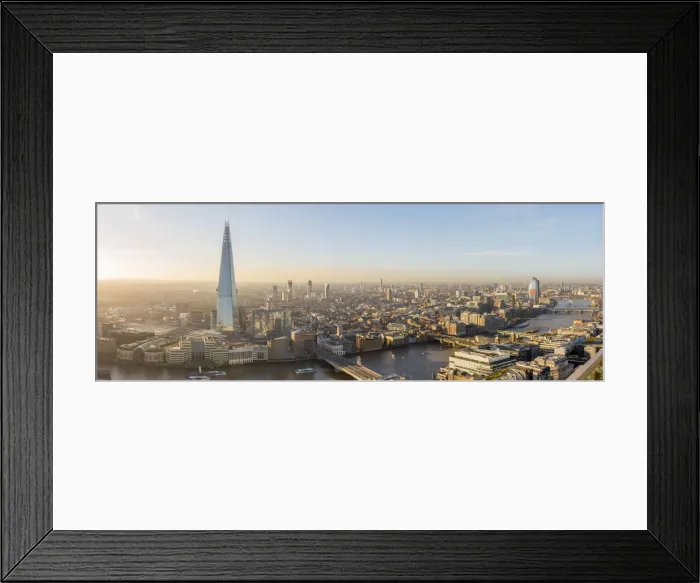 Framed Print : UK, England, London, Southwark, The Shard and River Thames Framed Print : UK, England, London, Southwark, The Shard and River Thames