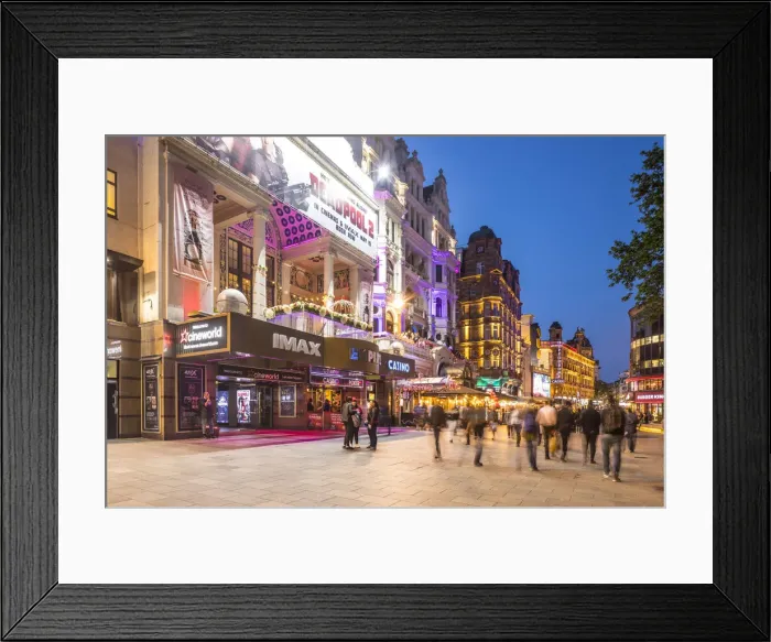 Framed Print : Leicester Square, London, England, UK