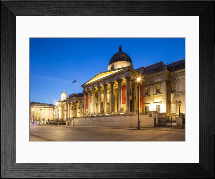Framed Print : National Portrait Gallery, Trafalgar Square, London, England, UK Framed Print : National Portrait Gallery, Trafalgar Square, London, England, UK