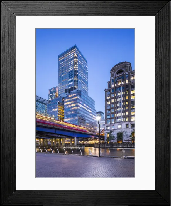 Framed Print : Canary Wharf, Docklands, London, England, UK Framed Print : Canary Wharf, Docklands, London, England, UK