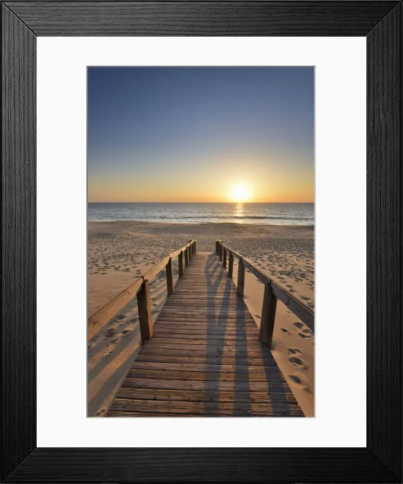 Framed Print : Pego beach at sunset. Comporta, Alcacer do Sal. Portugal Framed Print : Pego beach at sunset. Comporta, Alcacer do Sal. Portugal