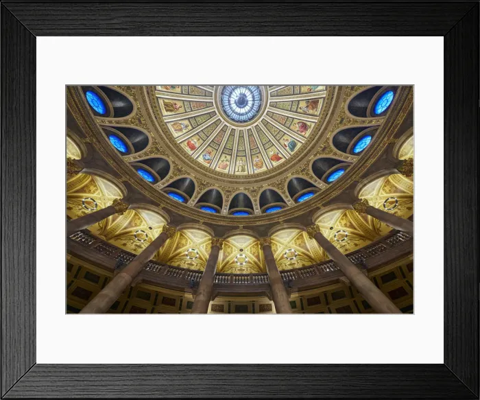 Framed Print : Europe, Scotland, Lothian, Edinburgh, McEwan Hall Interior Framed Print : Europe, Scotland, Lothian, Edinburgh, McEwan Hall Interior