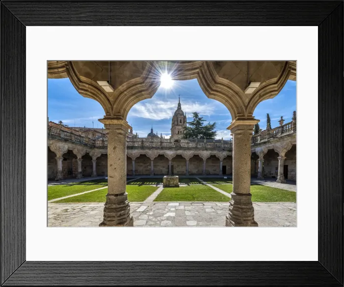 Framed Print : School Courtyard in the University of Salamanca, Salamanca, Castile and Leon, Spain Framed Print : School Courtyard in the University of Salamanca, Salamanca, Castile and Leon, Spain