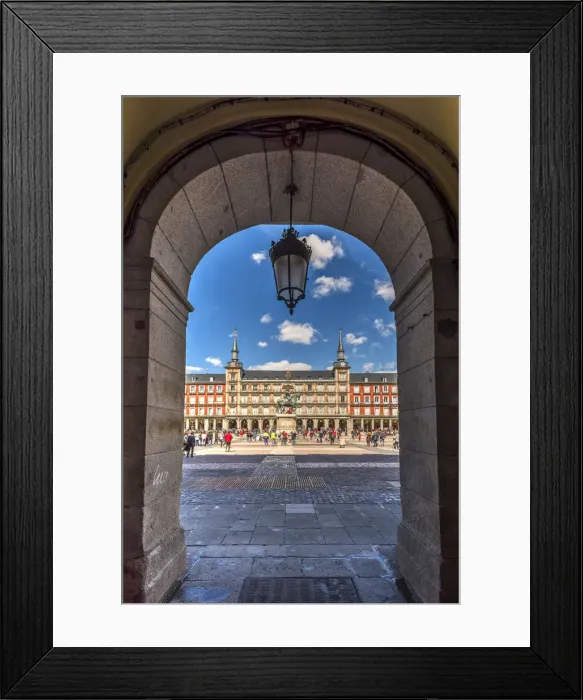 Framed Print : Plaza Mayor, Madrid, Community of Madrid, Spain Framed Print : Plaza Mayor, Madrid, Community of Madrid, Spain