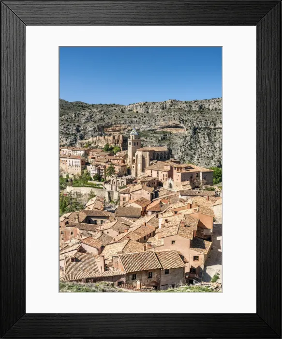 Framed Print : Albarracin, Aragon, Spain Framed Print : Albarracin, Aragon, Spain
