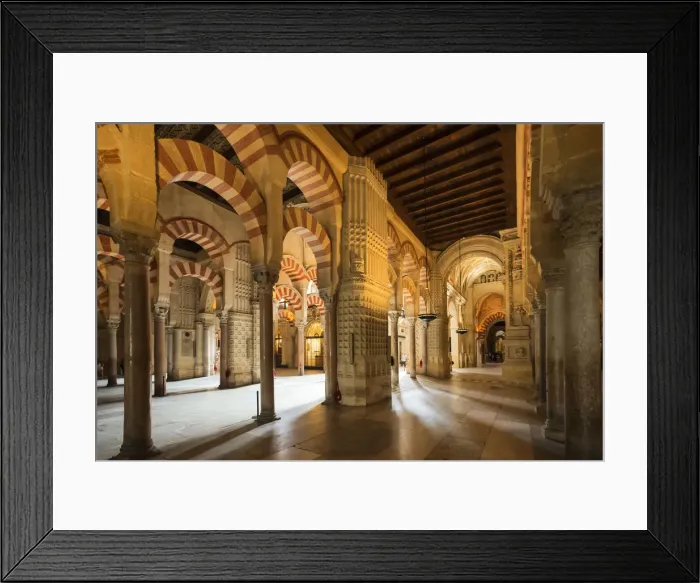 Framed Print : Mezquita Catedral (Mosque Cathedral) interior, UNESCO World Heritage Site, Cordoba Framed Print : Mezquita Catedral (Mosque Cathedral) interior, UNESCO World Heritage Site, Cordoba