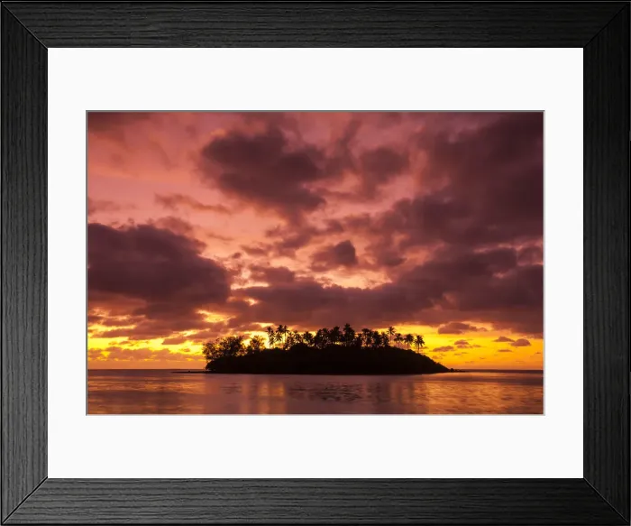 Framed Print : Cook Islands, Rarotonga, Muri Beach Framed Print : Cook Islands, Rarotonga, Muri Beach