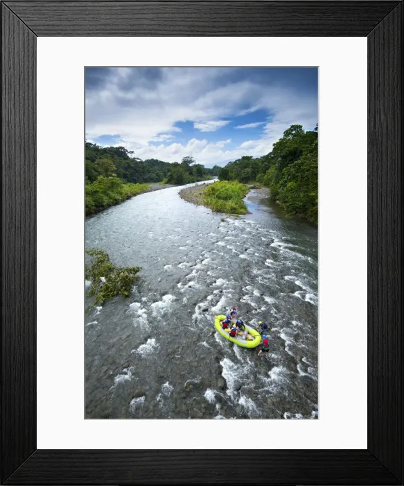 Framed Print : Costa Rica, Heredia Province, Sarapiqui, La Virgen, White Water Rafting, Sarapiqui River Framed Print : Costa Rica, Heredia Province, Sarapiqui, La Virgen, White Water Rafting, Sarapiqui River