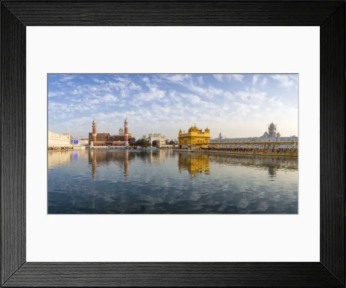 Framed Print : India, Punjab, Amritsar, - Golden Temple, The Harmandir Sahib, Amrit Sagar - lake Framed Print : India, Punjab, Amritsar, - Golden Temple, The Harmandir Sahib, Amrit Sagar - lake