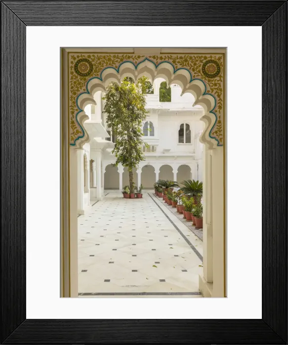 Framed Print : Fateh Prakash hotel, City Palace, Udaipur, Rajasthan, India