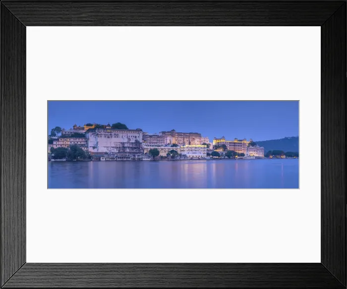 Framed Print : City Palace & Lake Pichola, Udaipur, Rajasthan, India Framed Print : City Palace & Lake Pichola, Udaipur, Rajasthan, India