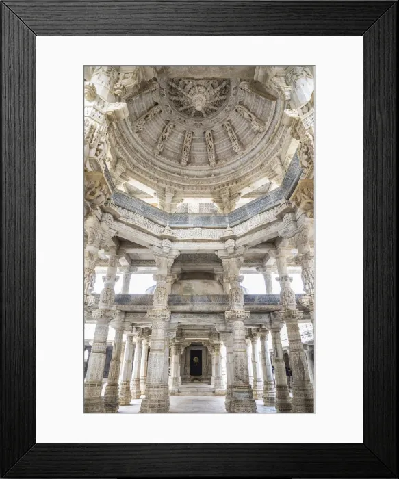 Framed Print : Jain temple at Ranakpur, Rajasthan, India Framed Print : Jain temple at Ranakpur, Rajasthan, India