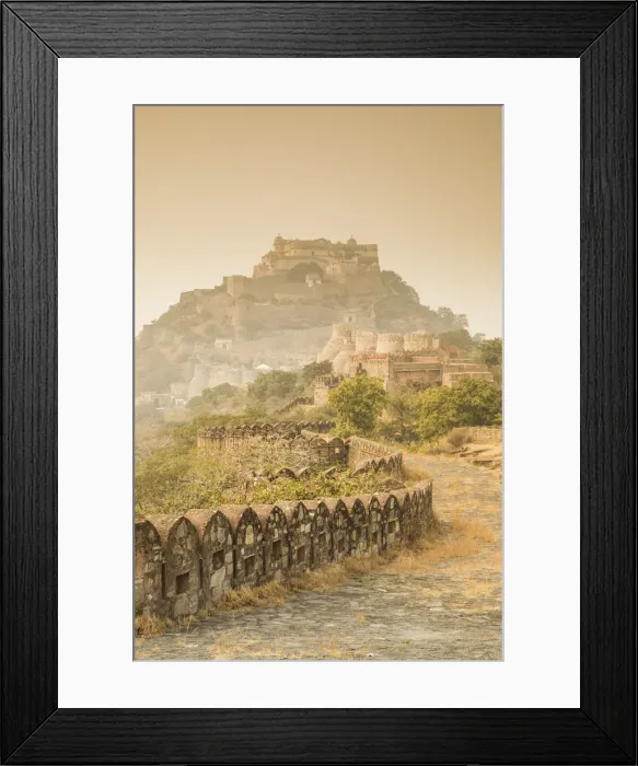 Framed Print : Kumbhalgarh fort (UNESCO World Heritage Site), Rajasthan, India Framed Print : Kumbhalgarh fort (UNESCO World Heritage Site), Rajasthan, India