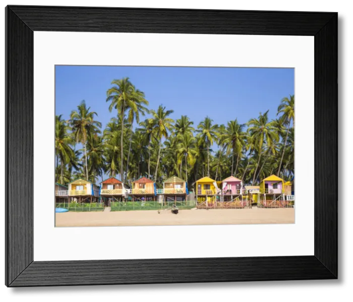 Framed Print : India, Goa, Palolem Beach Framed Print : India, Goa, Palolem Beach