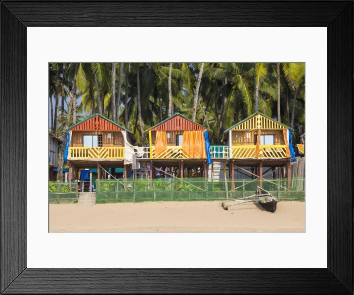 Framed Print : India, Goa, Palolem Beach Framed Print : India, Goa, Palolem Beach