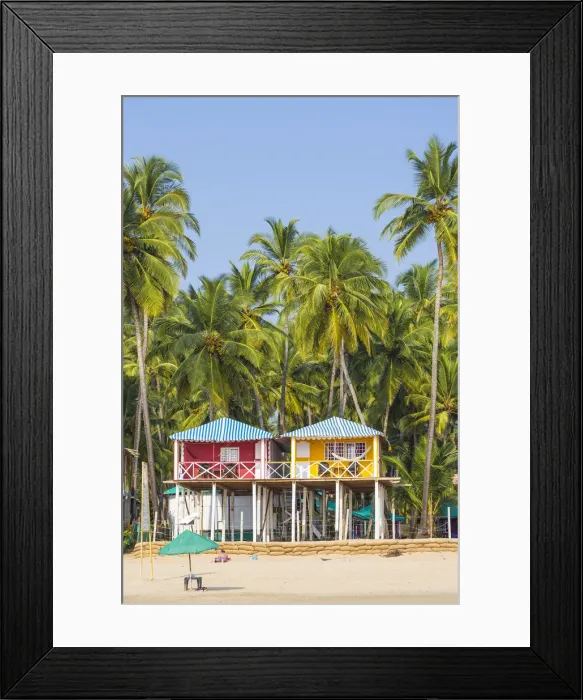 Framed Print : India, Goa, Palolem Beach Framed Print : India, Goa, Palolem Beach