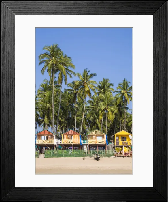 Framed Print : India, Goa, Palolem Beach Framed Print : India, Goa, Palolem Beach