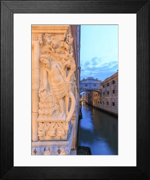 Framed Print : Italy, Veneto, Venice, Sestiere of San Marco, Bridge of sighs Framed Print : Italy, Veneto, Venice, Sestiere of San Marco, Bridge of sighs
