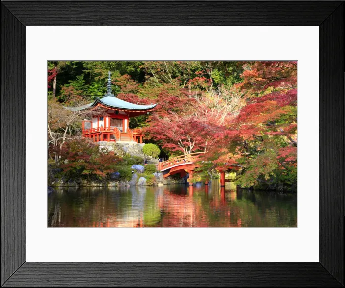 Framed Print : Japan, Kyoto, Daigo-ji Temple (UNESCO Site), Pagoda Framed Print : Japan, Kyoto, Daigo-ji Temple (UNESCO Site), Pagoda