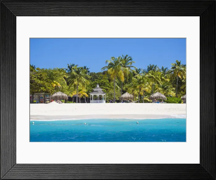 Framed Print : St Vincent and The Grenadines, Palm Island Framed Print : St Vincent and The Grenadines, Palm Island