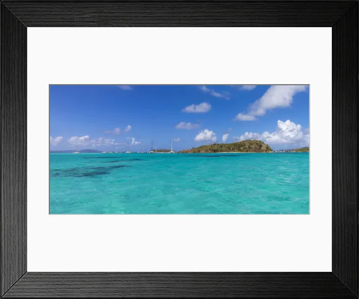 Framed Print : St Vincent and The Grenadines, Tobago Cays, Petit Bateau Framed Print : St Vincent and The Grenadines, Tobago Cays, Petit Bateau