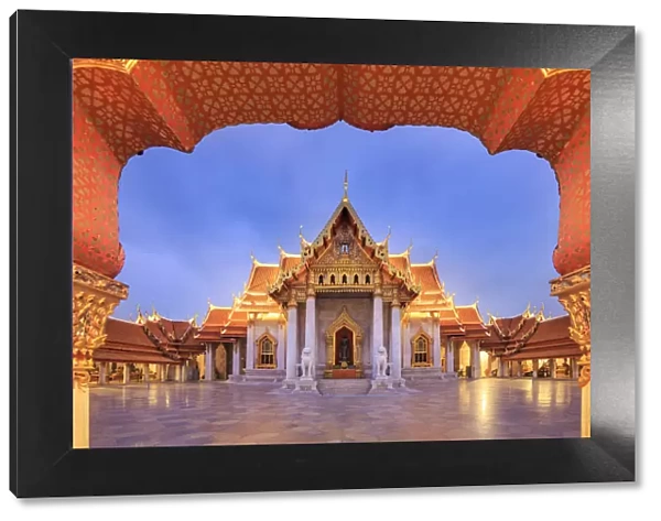 Thailand, Bangkok, Wat Benchamabopit (Marble Temple)