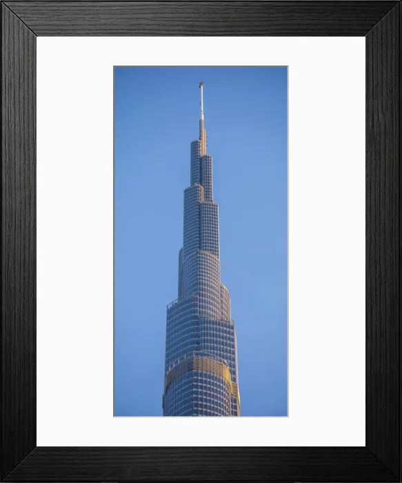 Framed Print : Burj Khalifa, Downtown, Dubai, United Arab Emirates Framed Print : Burj Khalifa, Downtown, Dubai, United Arab Emirates