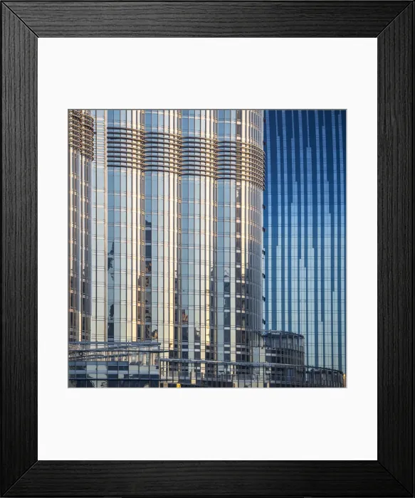 Framed Print : Burj Khalifa, Downtown, Dubai, United Arab Emirates