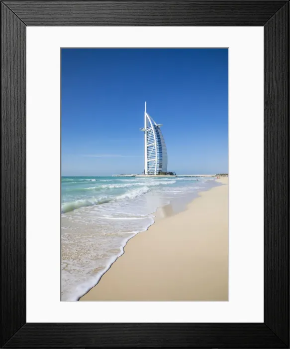 Framed Print : Burj Al Arab hotel, Jumeirah, Dubai, United Arab Emirates Framed Print : Burj Al Arab hotel, Jumeirah, Dubai, United Arab Emirates