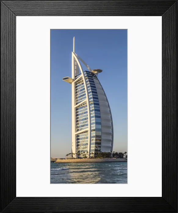Framed Print : Burj Al Arab hotel, Jumeirah, Dubai, United Arab Emirates Framed Print : Burj Al Arab hotel, Jumeirah, Dubai, United Arab Emirates