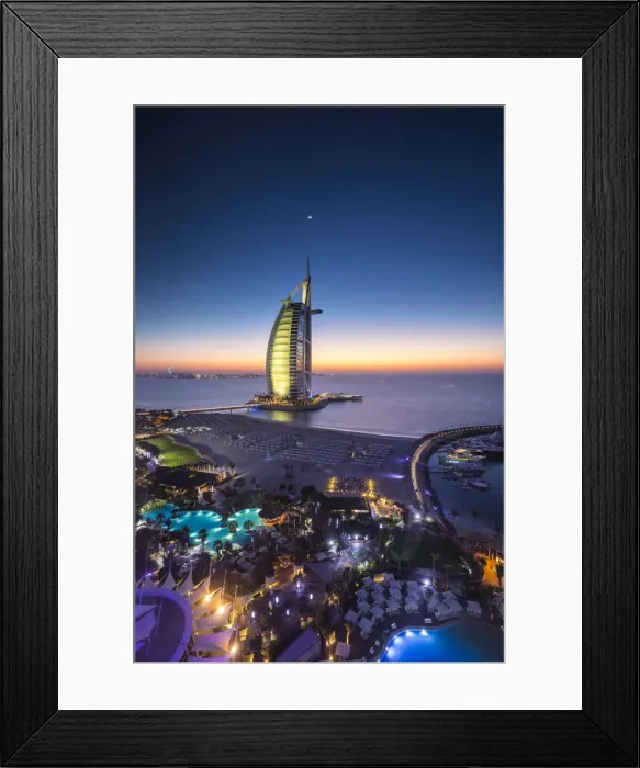 Framed Print : Burj Al Arab hotel, Jumeirah, Dubai, United Arab Emirates Framed Print : Burj Al Arab hotel, Jumeirah, Dubai, United Arab Emirates
