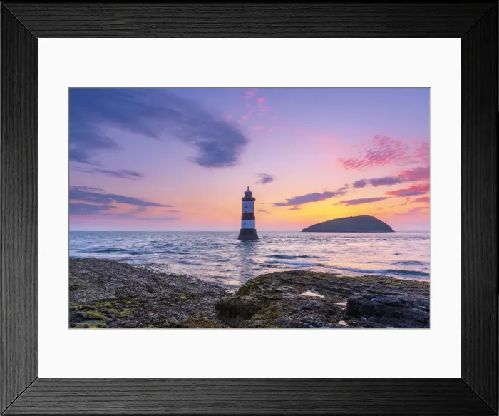 Framed Print : UK, Wales, Anglesey, Penmon, Black Point, Trwyn Du Lighthouse (Penmon Lighthouse) Framed Print : UK, Wales, Anglesey, Penmon, Black Point, Trwyn Du Lighthouse (Penmon Lighthouse)