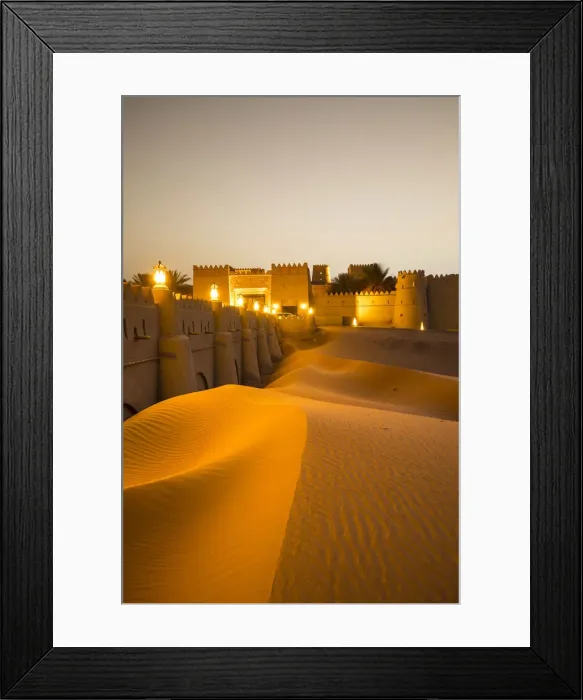 Framed Print : Anantara Qasr Al Sarab resort, Empty Quarter (Rub Al Khali), Abu Dhabi, United Arab Framed Print : Anantara Qasr Al Sarab resort, Empty Quarter (Rub Al Khali), Abu Dhabi, United Arab