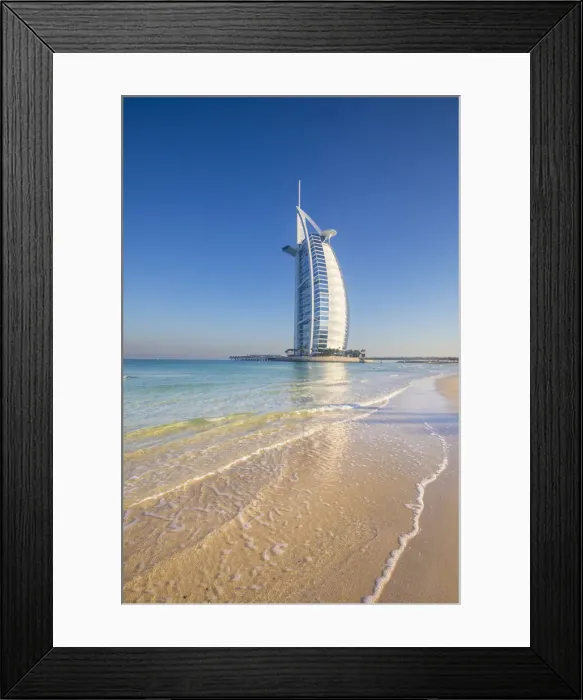 Framed Print : Burj Al Arab hotel, Jumeirah, Dubai, United Arab Emirates Framed Print : Burj Al Arab hotel, Jumeirah, Dubai, United Arab Emirates