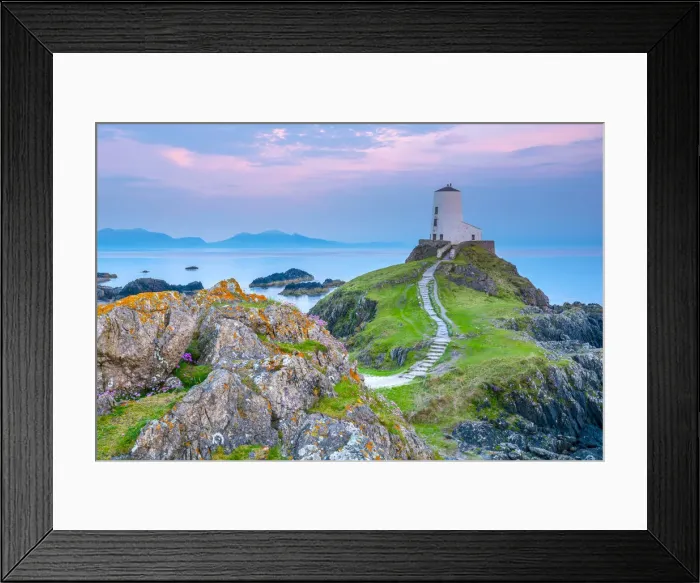 Framed Print : UK, Wales, Anglesey, Llanddwyn Island, Menai Strait, Twr Mawr lighthouse Framed Print : UK, Wales, Anglesey, Llanddwyn Island, Menai Strait, Twr Mawr lighthouse