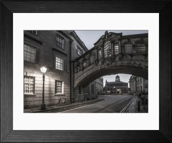 Framed Print : UK, England, Oxfordshire, Oxford, New College Lane, Hertford College, Bridge of Sighs Framed Print : UK, England, Oxfordshire, Oxford, New College Lane, Hertford College, Bridge of Sighs