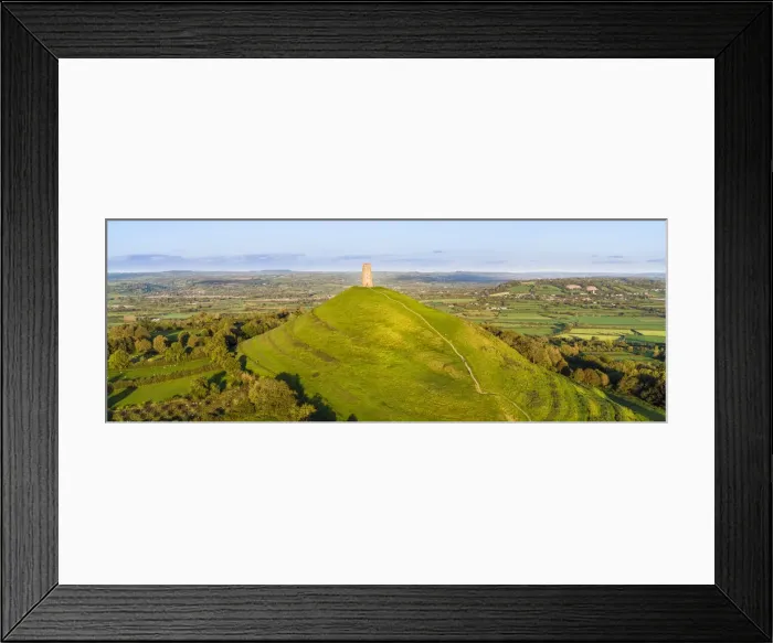 Framed Print : United Kingdom, England, Somerset, Glastonbury, St
