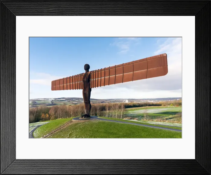 Framed Print : United Kingdom, North East England, Tyne and Wear, Gateshead, Angel of the North Framed Print : United Kingdom, North East England, Tyne and Wear, Gateshead, Angel of the North